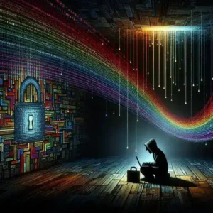 "Illustration of rainbow tables demonstrating how hackers utilize precomputed hash values to efficiently crack hashed passwords, highlighting cybersecurity vulnerabilities."
