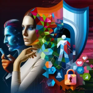 "Person using a smartphone to view Instagram stories anonymously, highlighting strategies for privacy protection and safe social media practices."